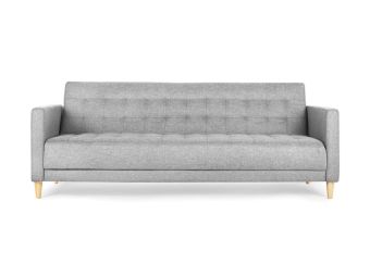 Alexis 3 Seat Sofa bed - Light Grey