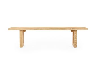 Bronte Dining Bench | Brushed Oak | 180cm