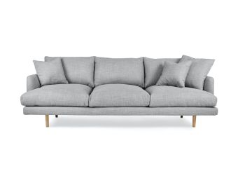 Hampton 4 Seat Sofa - Light Grey