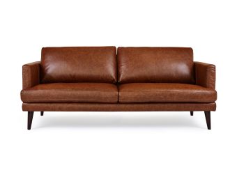 Hugo Leather 3 Seat Sofa