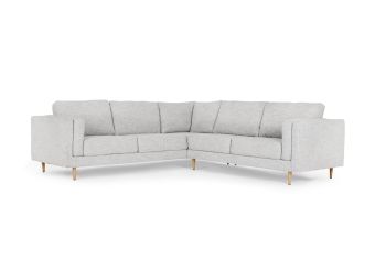 Lisa Corner Sofa - Light Grey