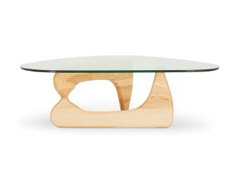 Tokyo Coffee Table | Ash | Replica Isamu Noguchi Table | Glass