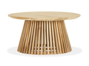 Luna Coffee Table | Natural Teak | Sustainable Timber