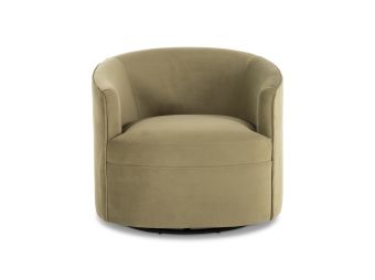 Autumn Swivel Chair | Moss Green Velvet