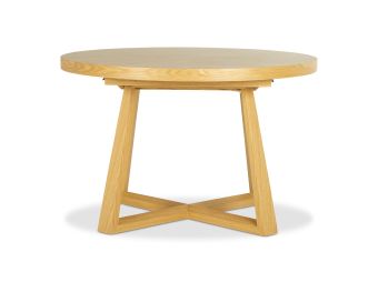 Conrad Extension Round Dining Table | Oak