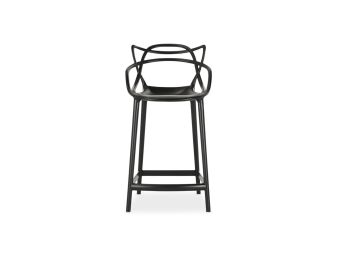 Honcho Bar Stool | Black | Replica Philippe Starck Masters Stool