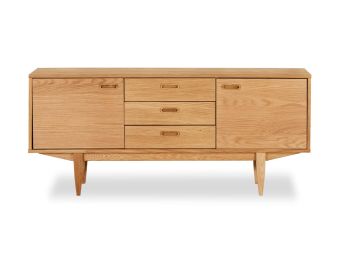 Markus Sideboard | Oak Veneer Buffet| Scandi Style Storage