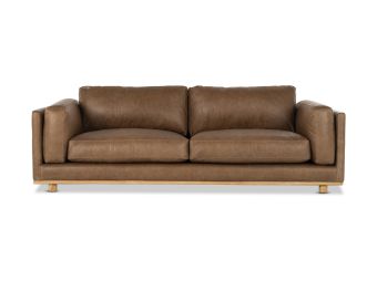 Nevada 4 Seat Sofa | Phoenix Brown | Semi Aniline