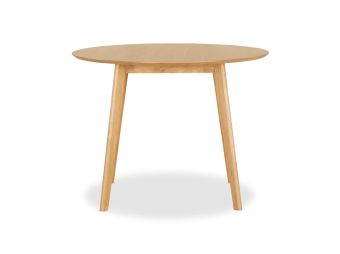 Otis Round Dining Table | Solid Oak | 4-Seater | Scandi Style