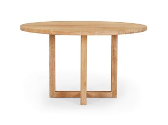 Bronte Round Brushed Dining Table