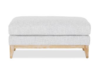 Harbour Ottoman | Light Grey