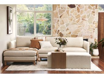 Stella Chaise Sofa | Kipton Alabaster