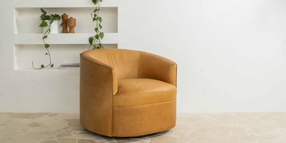 Autumn Leather Armchair