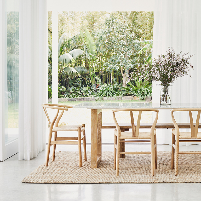 Modern Coastal Dining Room