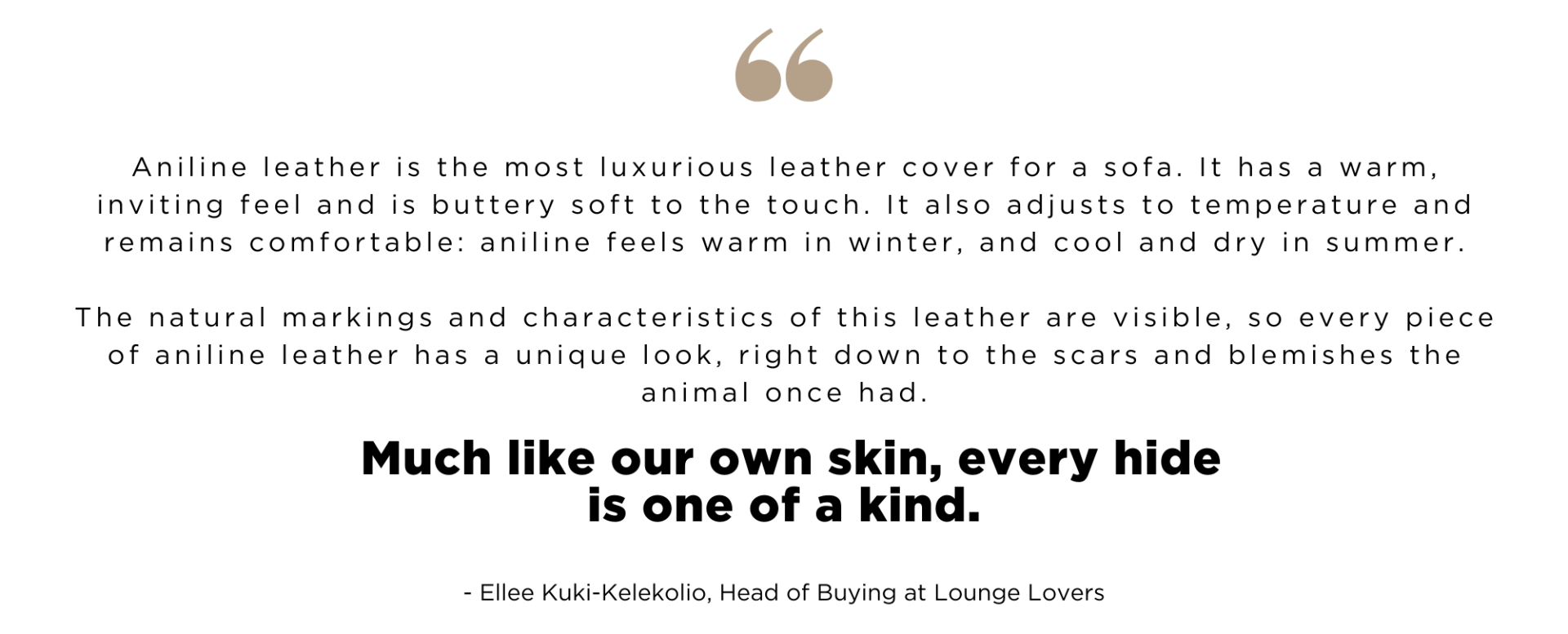 Lounge Lovers - Leather Sofa Buying Tips