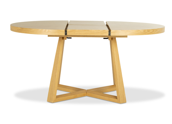 Conrad Extension Dining Table Oak Open Front