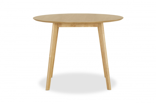 Otis Dining Table Round Oak Front