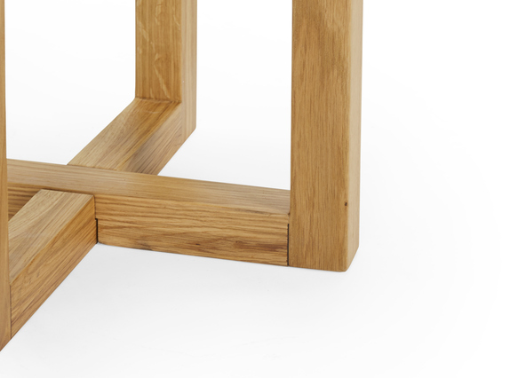 Bronte Side Table Natural Leg