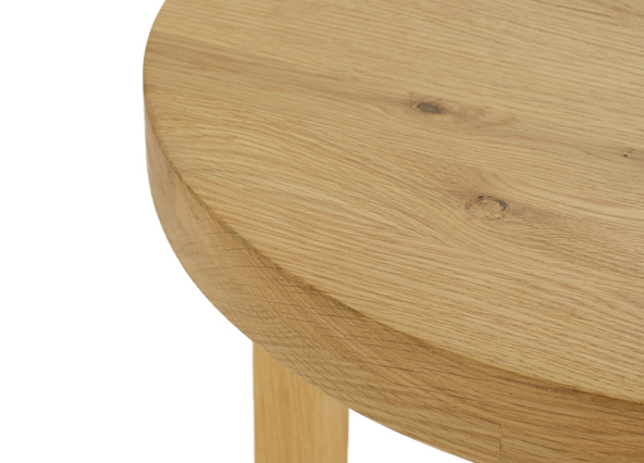 Bronte Side Table Natural Up Close