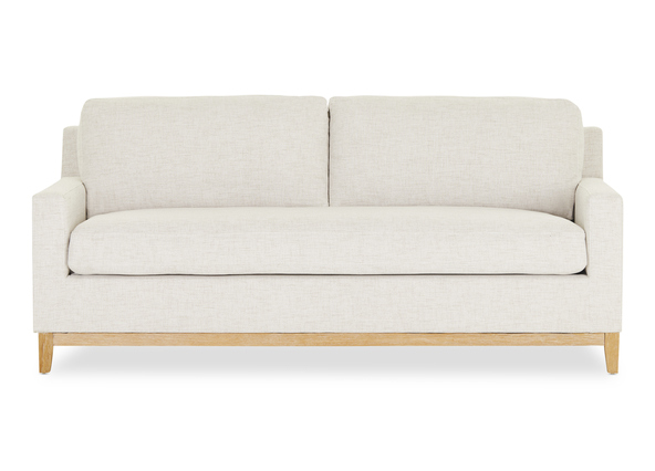 Cove 3 Seat Sofa Bed Manhattan Sand Front