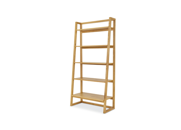 Erikson Bookshelf Oak Angle