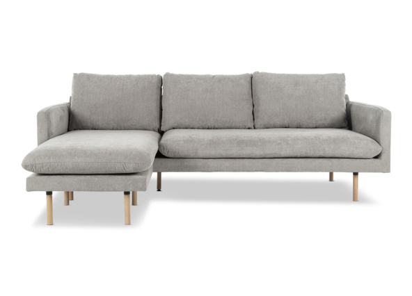 Frankie Chaise Holly Grey Front
