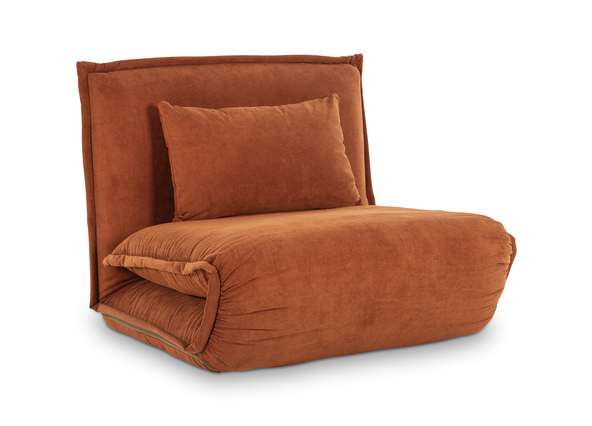 Happy Armchair Sofa Bed Copper Cord Angle
