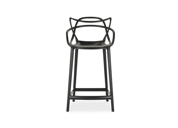 Honcho Bar Stool Black 63cm Front