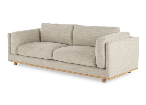 Nevada 4 Seat Sofa Como Natural Angle