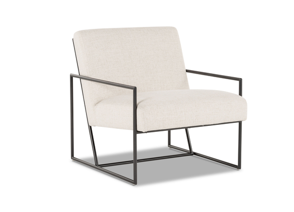 Oliver Armchair Porto Ivory Angle