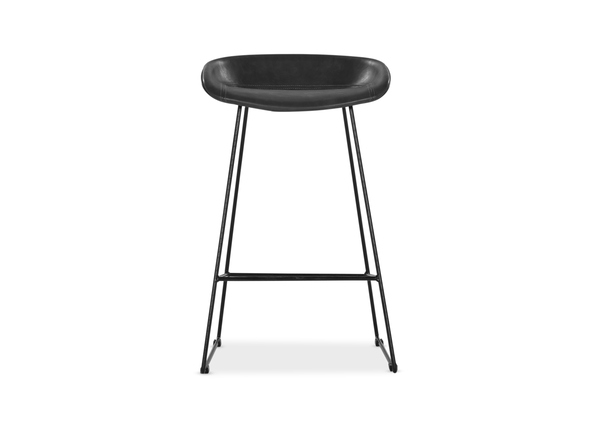 Taylor Bar Stool Black 65cm Front