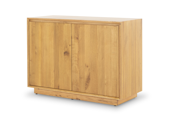 Bronte 2 Door Sideboard Natural Angle