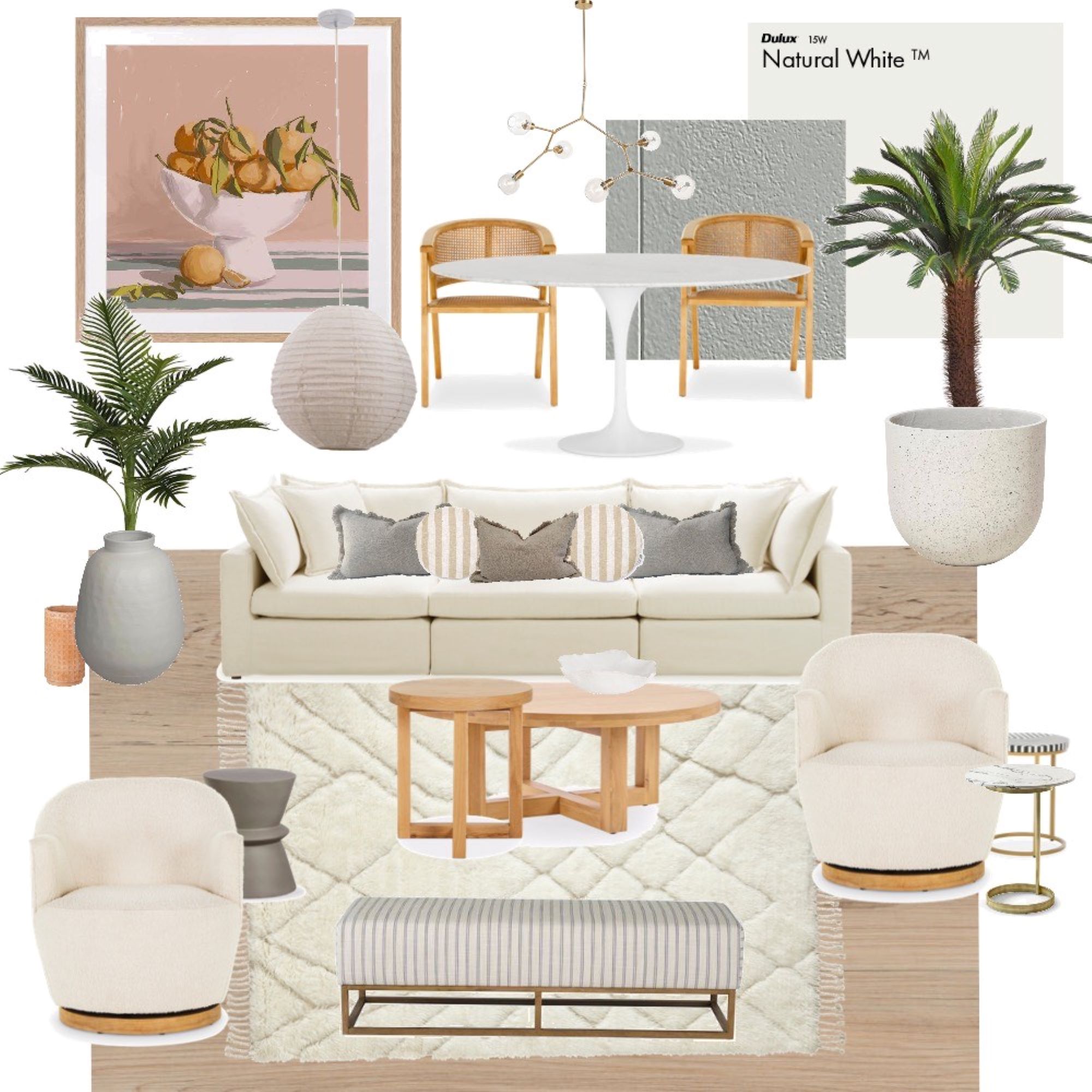 Lounge Lovers - Summer Mood Board by The Quinn Girls