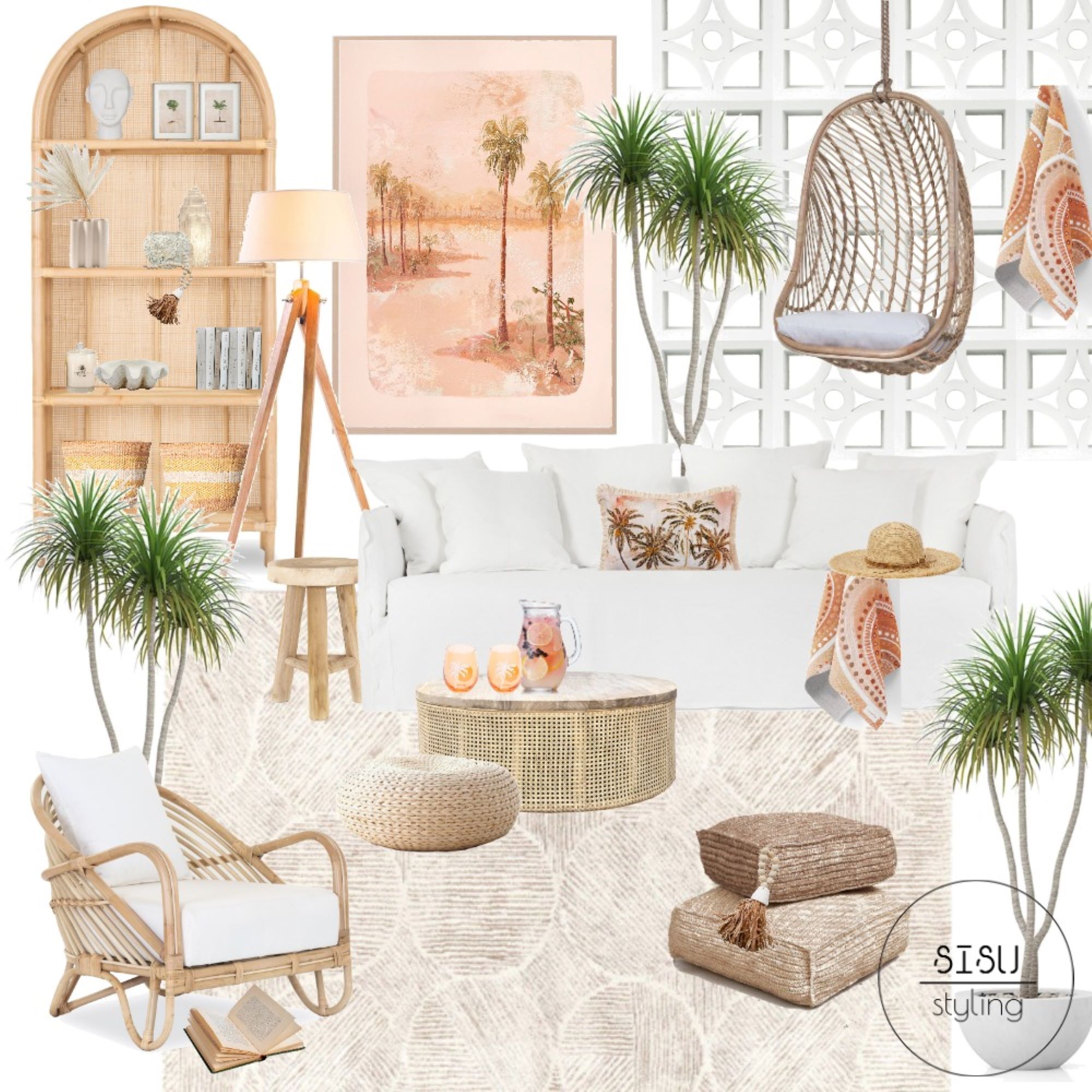 Lounge Lovers - Summer Mood Board by Sisu Styling