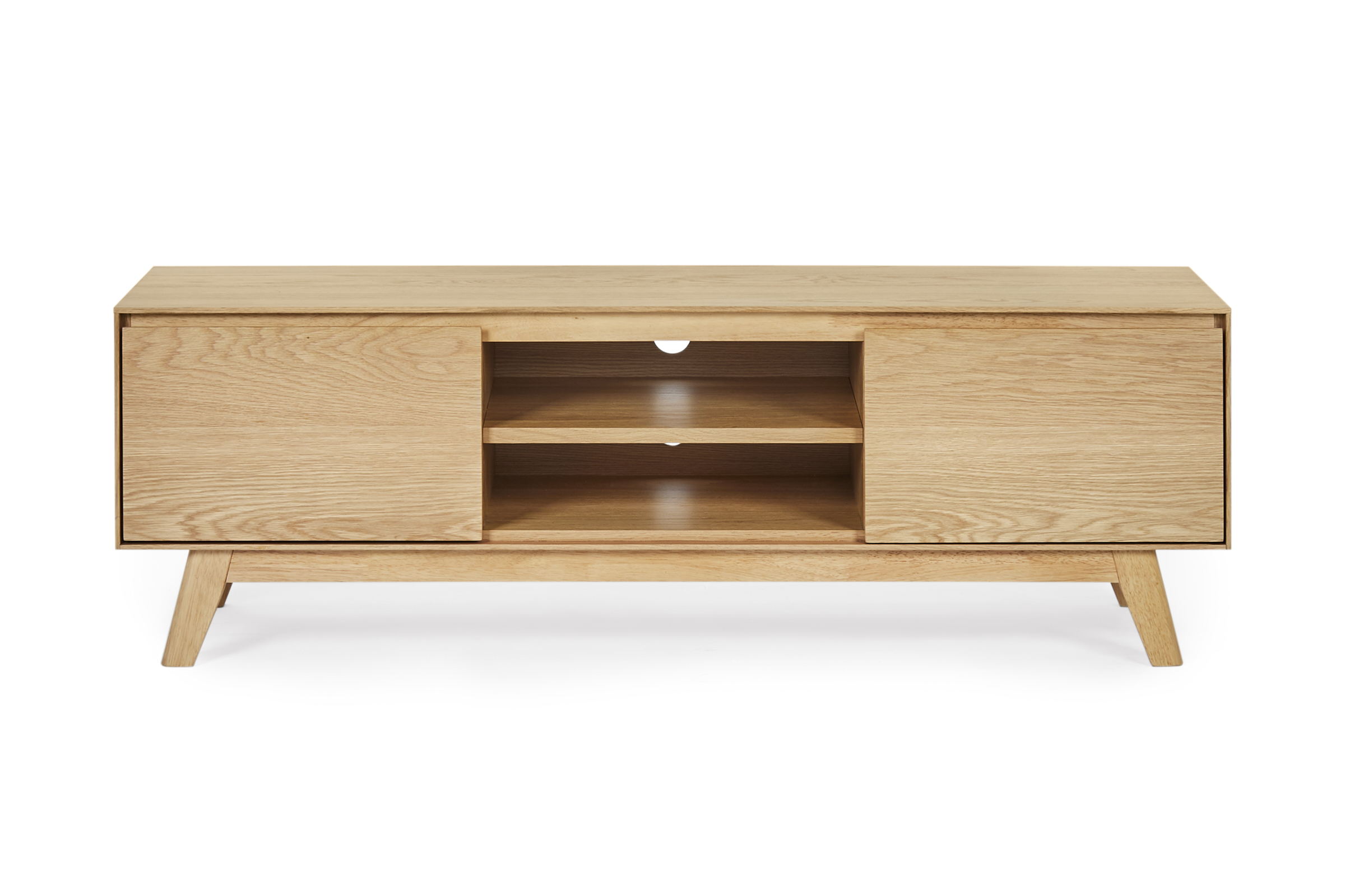 Otis TV Unit 140 Oak Front