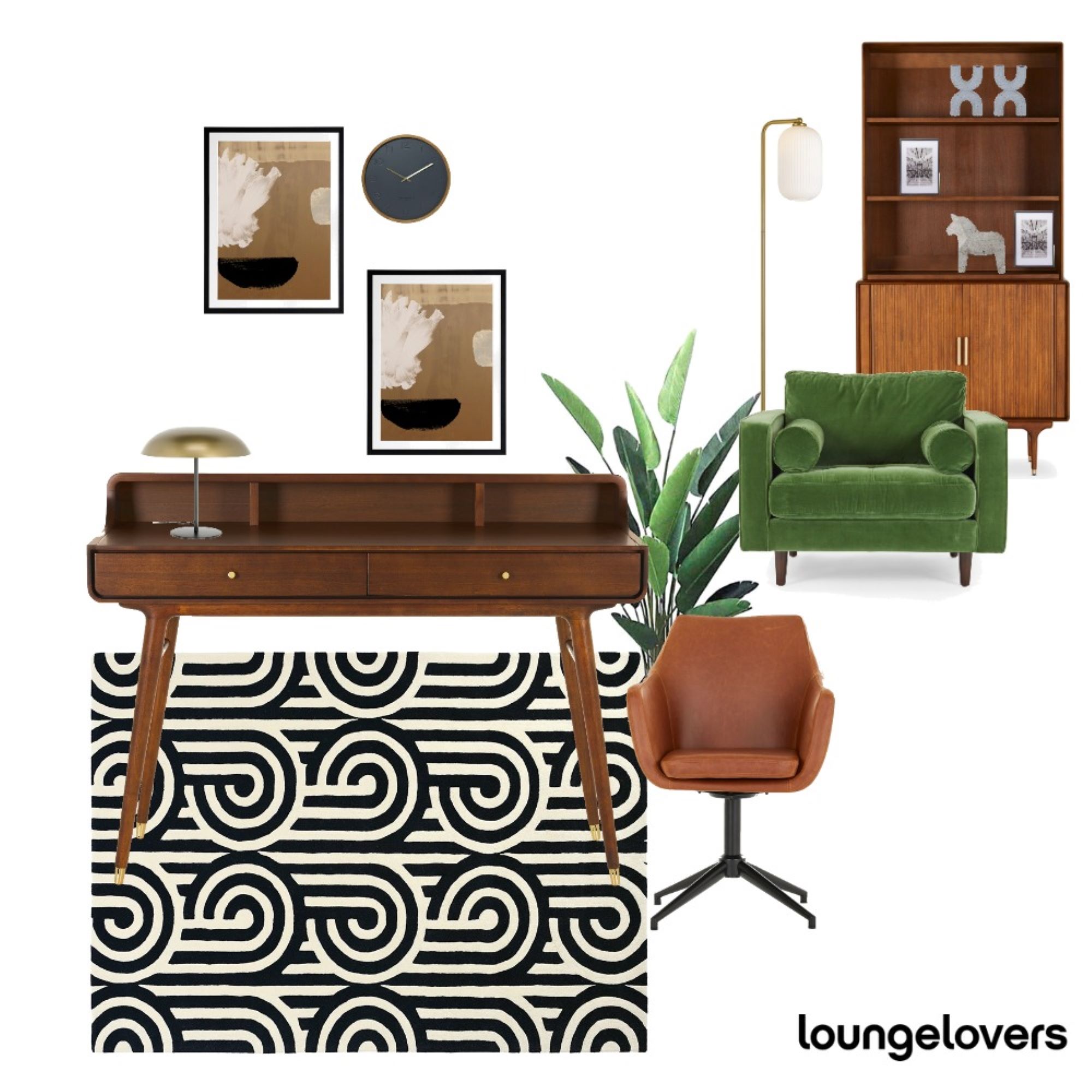 Lounge Lovers - Home Office Styling Tips