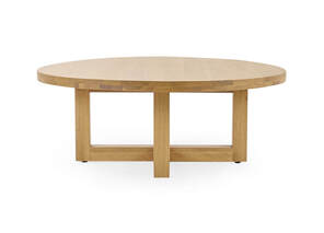 Bronte Coffee Table Round - Natural Front