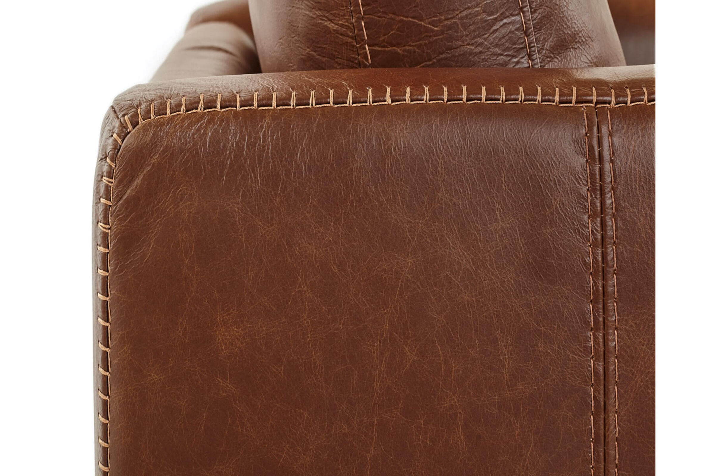 Hugo Leather Armchair Close Up