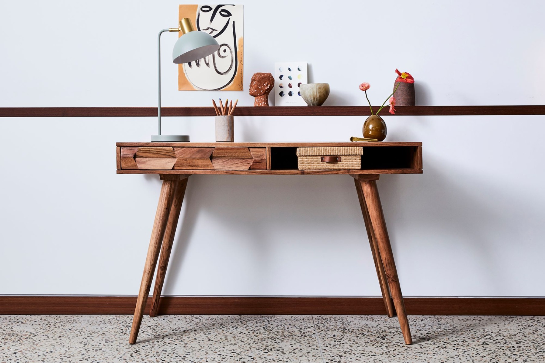 Lounge Lovers - Timeless Timber Hansen Desk